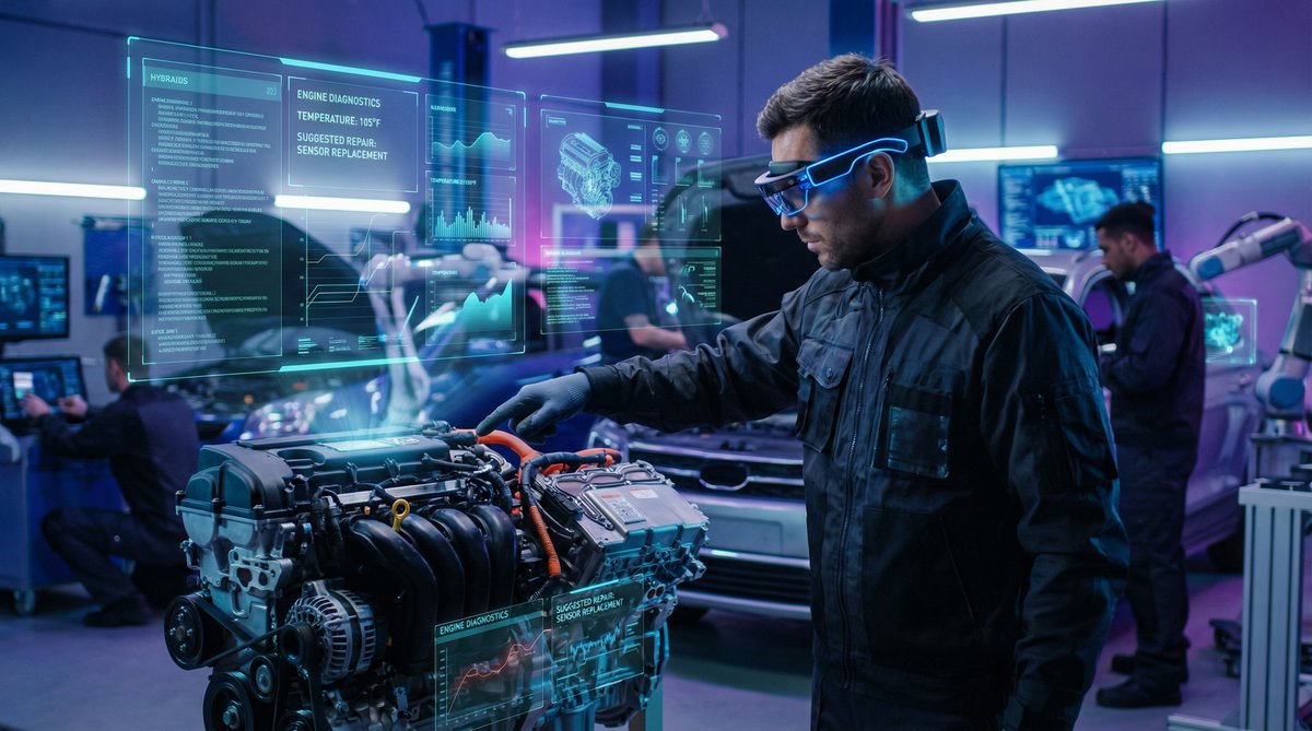 萝莉塔 AI修车视频技术