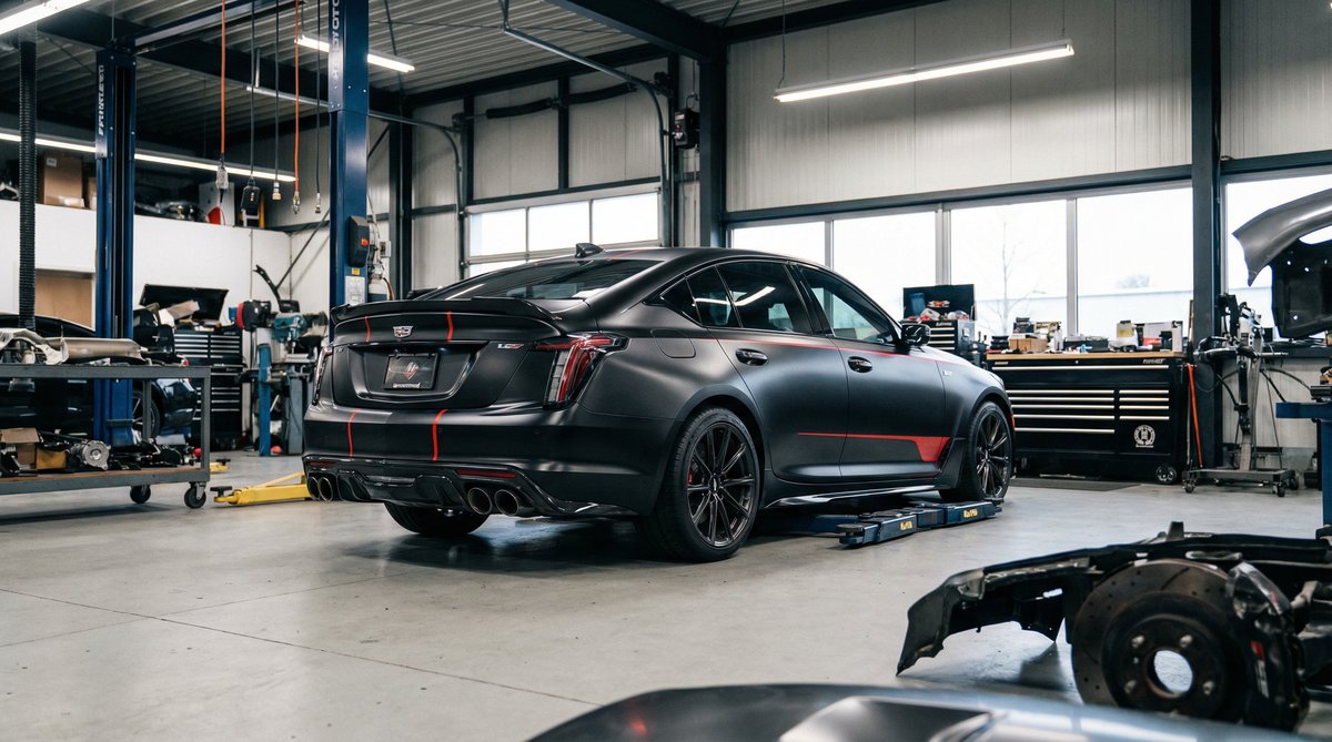 萝莉塔 凯迪拉克视频 - CT5改装视频